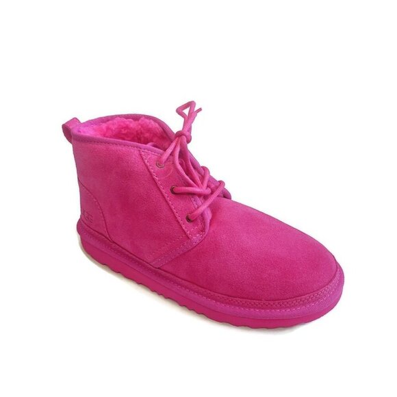 UGG Neumel II Big Kids 6 Womens Sz 7 Chukka Suede Boots Rock Rose Pink 1017320K - Picture 1 of 8